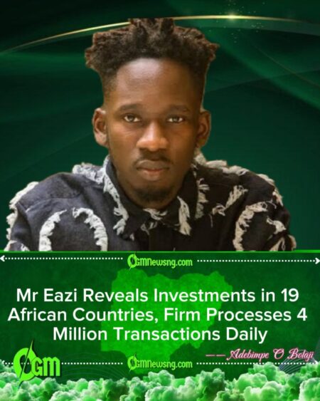 Mr Eazi Breaks Down His African Business Empire, Operating in 19 Countries With 4M Daily Transactions