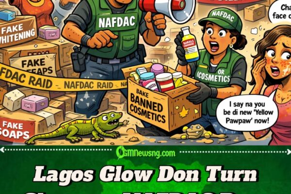 NAFDAC Burst Lagos Market, Uncover ₦3 Billion Fake & Banned Cosmetics – Beauty Wahala Don Land!