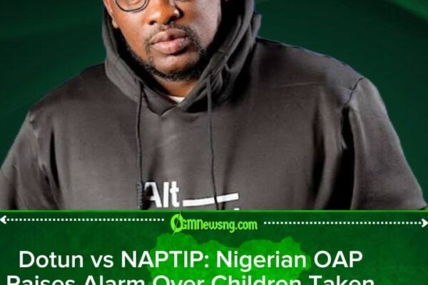 OAP Dotun Accuses NAPTIP of Inaction as Ex-Wife Allegedly Takes Children Abroad Without Consent