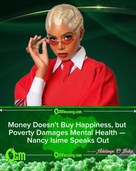 Nancy Isime Breaks Silence on Financial Struggles and the Hidden Emotional Cost of Poverty