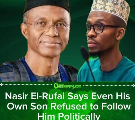 Nasir El-Rufai Explains Why His Son Refused to Follow Him to ADC
