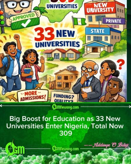National Universities Commission Approve 33 New Universities, Nigeria Varsity Number Jump Reach 309