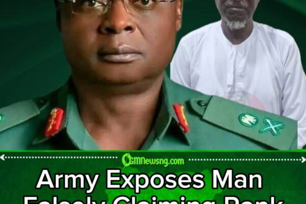 Nigerian Army Arrests Impostor Falsely Claiming to Be Retired Major General