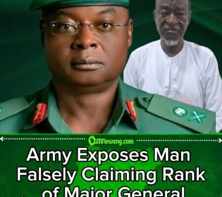 Nigerian Army Arrests Impostor Falsely Claiming to Be Retired Major General