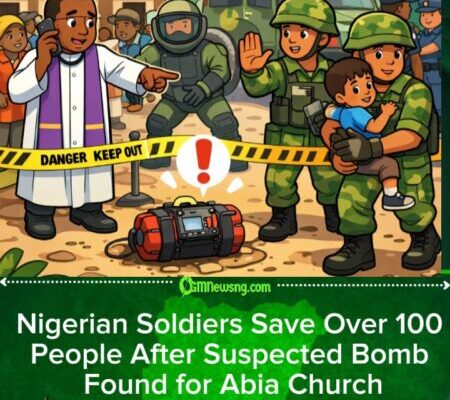 Nigerian Soldiers Save Over 100 Lives After Suspected Bomb Found for Aba Church