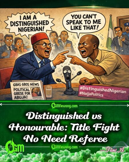 I Be Distinguished Nigerian!” — Umahi & Oshiomhole Turn Meeting to Verbal Wrestling Arena