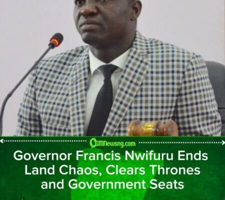Governor Francis Nwifuru Fires Aides and Dethrones Kings Over Bloody Land Wars