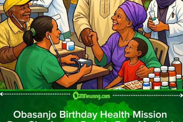 Obasanjo Birthday Health Mission: 10,000 Lagos People Go Get Free Medical Care