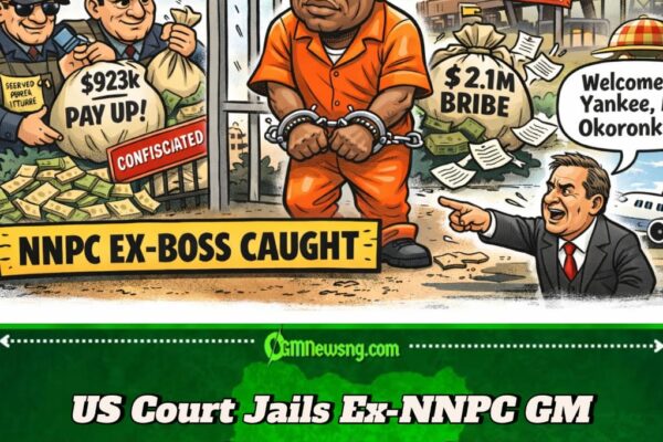 Ex-NNPC GM Paulinus Okoronkwo Chop 87 Months Jail for $2.1m Bribe Wahala for US Court
