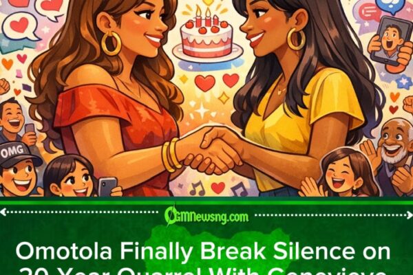 Omotola Jalade Yab Old Wahala With Genevieve Nnaji After 20 Years – Fans Shocked