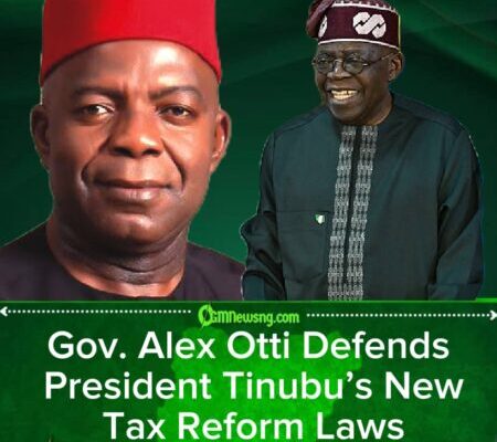 Gov. Alex Otti Backs Tinubu’s Tax Plan, Says Online Economists Should Read First