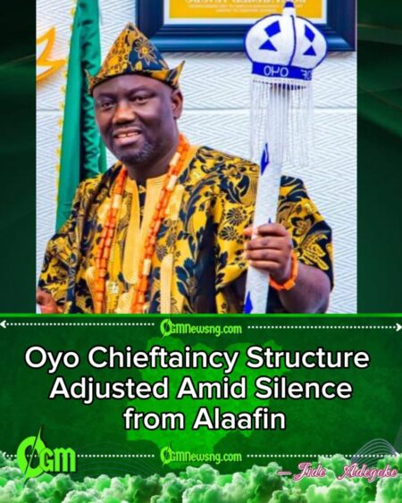 Oyo Traditional Council Restructured as Makinde Crowns 14 Chiefs Amid Alaafin’s Silence