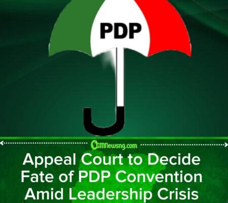 Appeal Court Reserves Judgment in PDP Leadership Dispute Over Contested National Convention