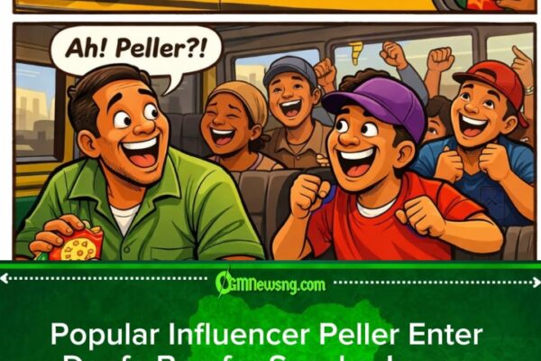 Moment Influencer Peller Beg for Snacks, Passenger No Recognize Am Until Small Boy Talk Am
