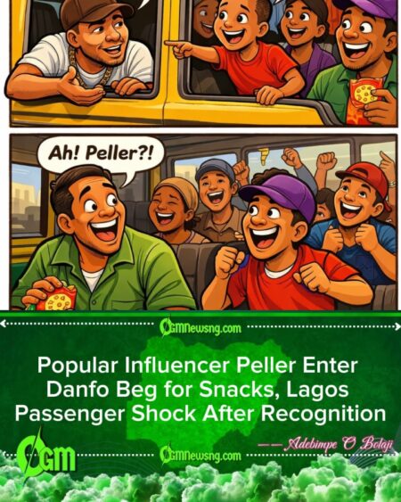 Moment Influencer Peller Beg for Snacks, Passenger No Recognize Am Until Small Boy Talk Am