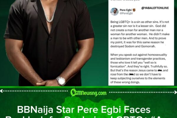 Pere Egbi Sparks Heated Debate After Rejecting Pastor’s Claim That LGBTQ+ Is Not a Sin