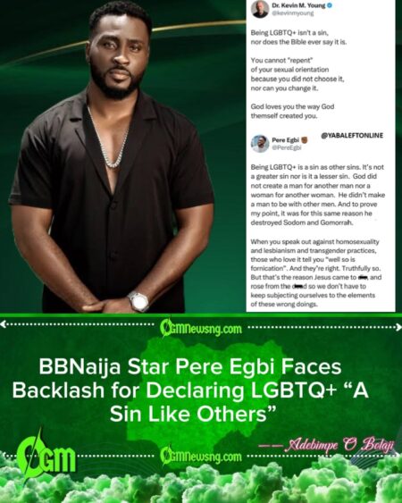 Pere Egbi Sparks Heated Debate After Rejecting Pastor’s Claim That LGBTQ+ Is Not a Sin
