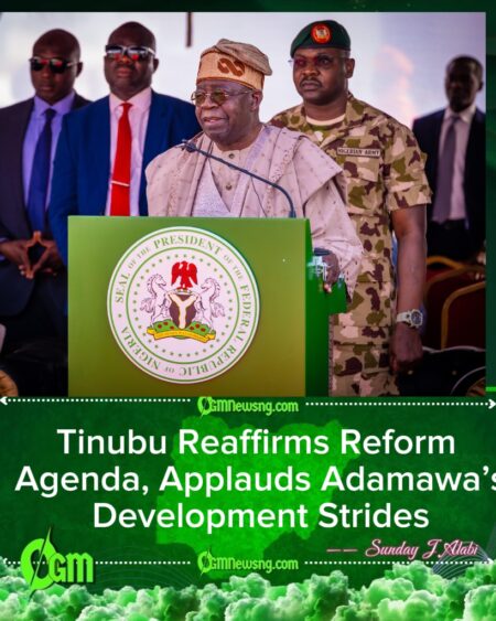 President Tinubu Pledges Greater Prosperity, Commends Fintiri and Ribadu During Adamawa Visit