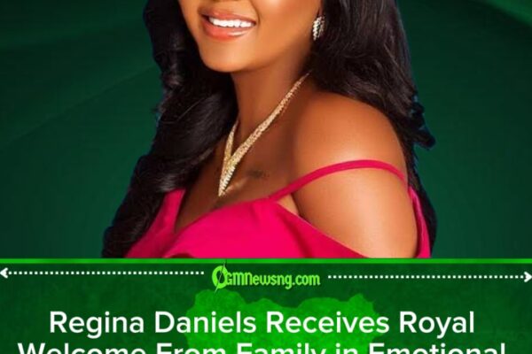 Nollywood Star Regina Daniels Gets Grand Royal Reception From Family After Returning Home