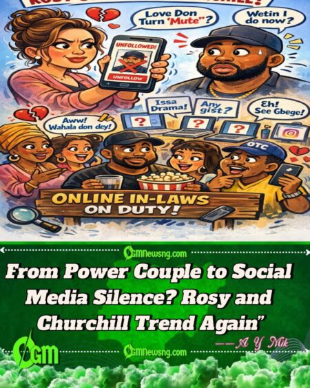 Instagram Wahala! Actress Rosy Meurer Unfollow Husband Olakunle Churchill – Love Don Turn ‘Mute’?