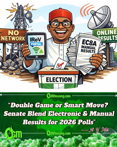 Senate Approve Electronic & Manual Election Results Transmission – Na Double Wahala Insurance for 2026 Polls