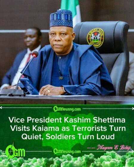 Vice President Kashim Shettima Storms Kwara with Condolences, Soldiers, and a Subtle Warning to Terrorists