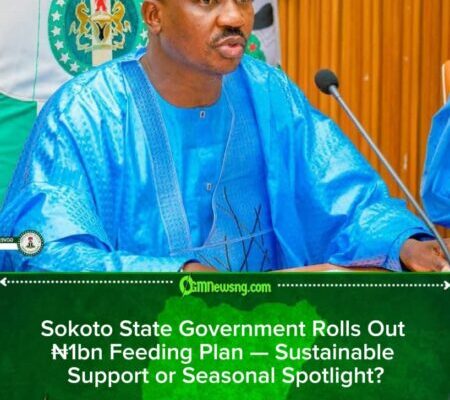Sokoto State Government Targets 34,000 Daily Meals — Compassion or Calculated Politics?