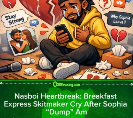 Nasboi Don Gbaga for Sophia? Skitmaker Singer Cry After Colleague “Dump” Am