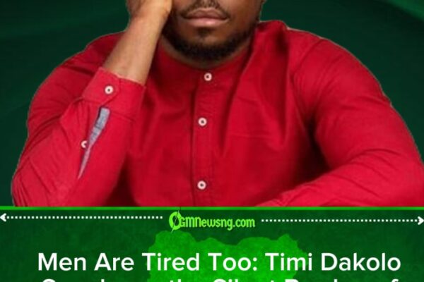 Timi Dakolo Speaks Out: “Men Are Tired Too” as He Exposes the Silent Pressure of Being a Provider