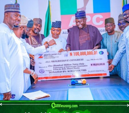 Tinubu's 2027 Nomination Form Kogi Youths Raise N100 Million to Procure It