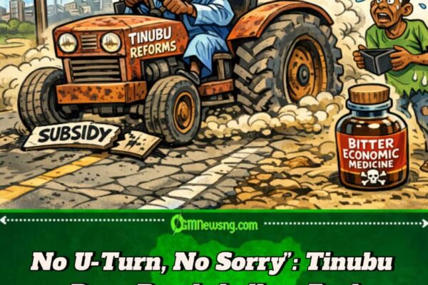 No Reverse Gear”: Tinubu Say Subsidy Removal Na Hard Medicine We Nigeria Must Chop