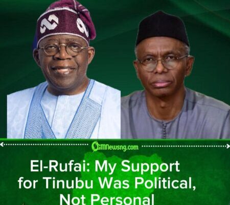 I Was Never Tinubu’s Friend — El-Rufai Clarifies Political Support and Post-Election Differences