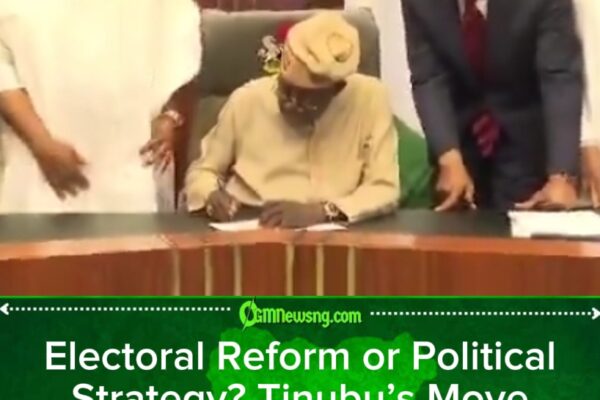 President Bola Ahmed Tinubu Signs Final Amendments to Electoral Act 2022
