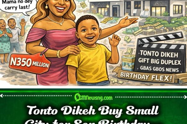 Tonto Dikeh Gift N350 Million 4-Bedroom Duplex to Son – Going All Out for Birthday!