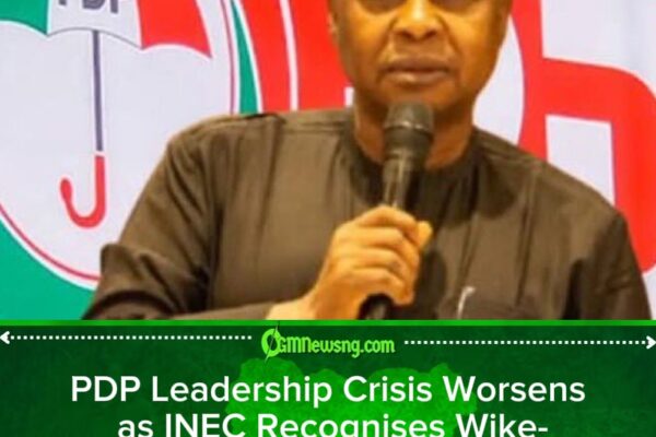 PDP Crisis Deepens as Turaki Faction Slams INEC Over Recognition of Wike-Backed Caretaker Committee