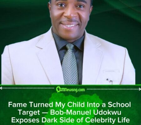 Bob-Manuel Udokwu Reveals How His Fame Made His Child a Victim of School Bullying