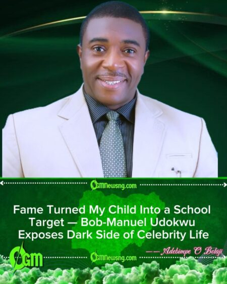 Bob-Manuel Udokwu Reveals How His Fame Made His Child a Victim of School Bullying