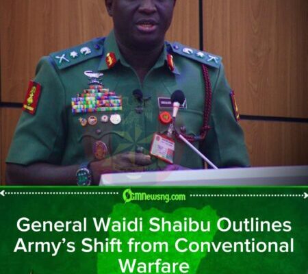 General Waidi Shaibu Delivers Lecture on Modern Security Threats