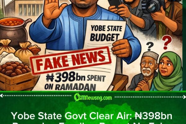 Yobe State Govt Clear Air, Deny ₦398bn Ramadan Feeding Report