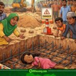 8-Year-Old Girl D!e After She Fall Inside Road Construction Site for Kano