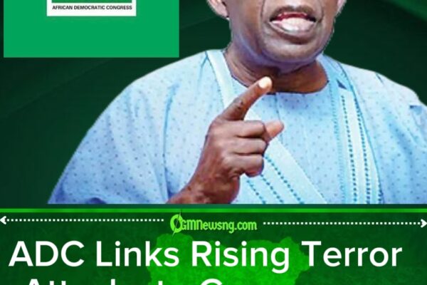 ADC Criticises Tinubu as Nigeria Rises on Global Terrorism Index