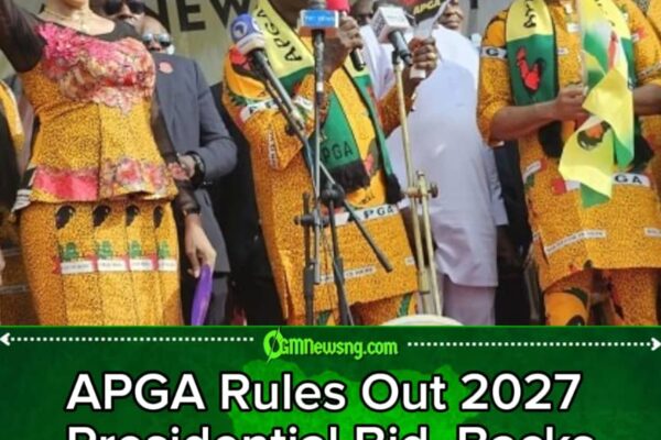 APGA Backs Ruling Party, Opts Out of 2027 Presidential Race — Soludo