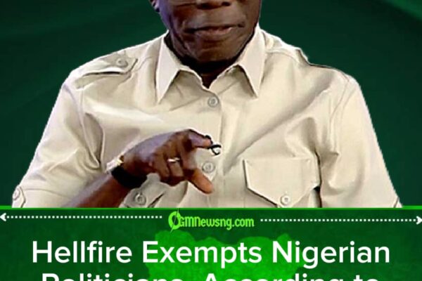 Senator Adams Oshiomhole: Political Sins Won’t Take Nigerian Politicians to Hell