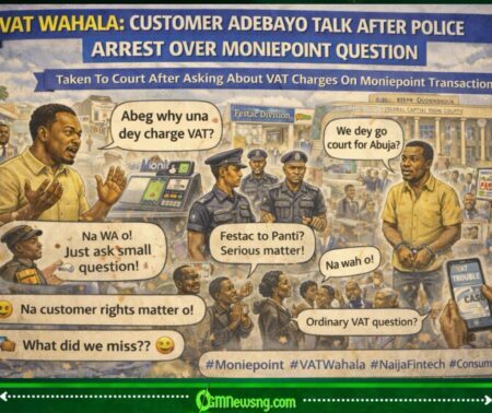 VAT Wahala: Customer Adebayo Ali Oluwanifemi Talk After Police Arrest Over Moniepoint Question