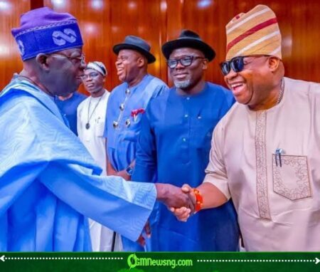 Adeleke Reaffirms Support for Tinubu’s 2027 Re-election, Declares ‘He Is Our Leader’
