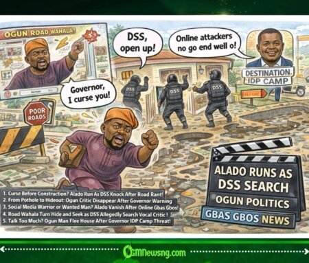 Alado Run Comot House After DSS Search, Governor Fire Back Over Social Media Attack