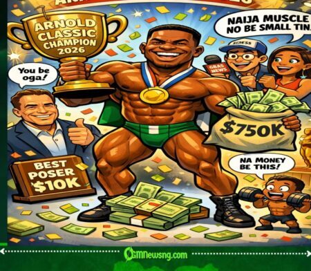 Naija Power! Andrew Jacked Carry 2026 Arnold Classic Go House, Pocket $750k – Schwarzenegger Self Hail Am
