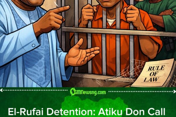 Atiku Abubakar Warn Tinubu Gov: Make Dem No Dey Keep El-Rufai Detained Too Long