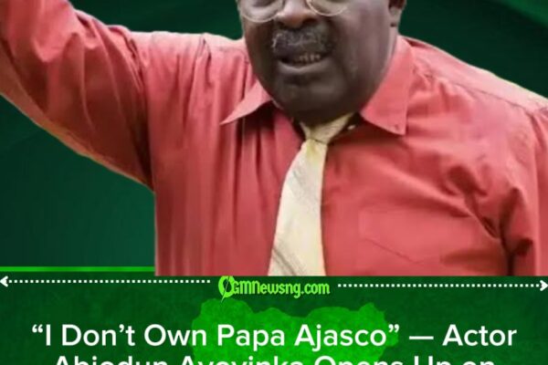 Actor Abiodun Ayoyinka Laments Lack of Rights to Use His Famous Character