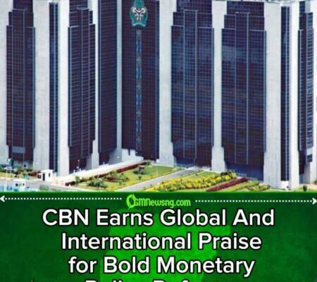 CBN Wins Global Central Banking Award for Policy Reforms